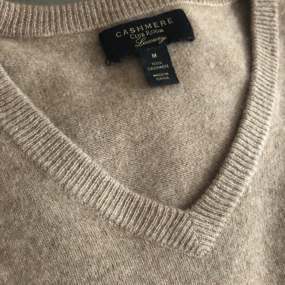 Cashmere Sweater V Neck